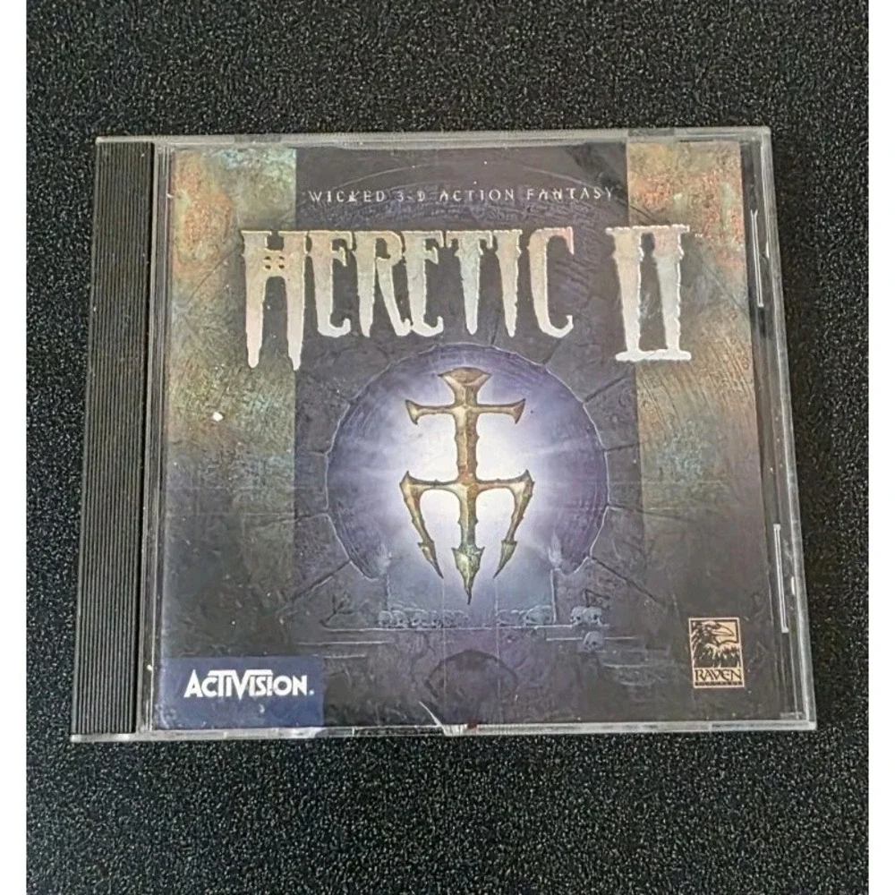 Vintage Heretic II - PC - Action/Adventure Game - No Manual‎ Computer